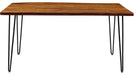 Jofran Nature's Edge 60" Dining Table in Light Chestnut - Holmwood's Furniture & Design Center (Somersworth, NH)