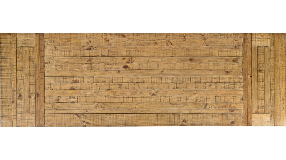 Jofran Telluride Counter Height Trestle Table in Natural - Holmwood's Furniture & Design Center (Somersworth, NH)