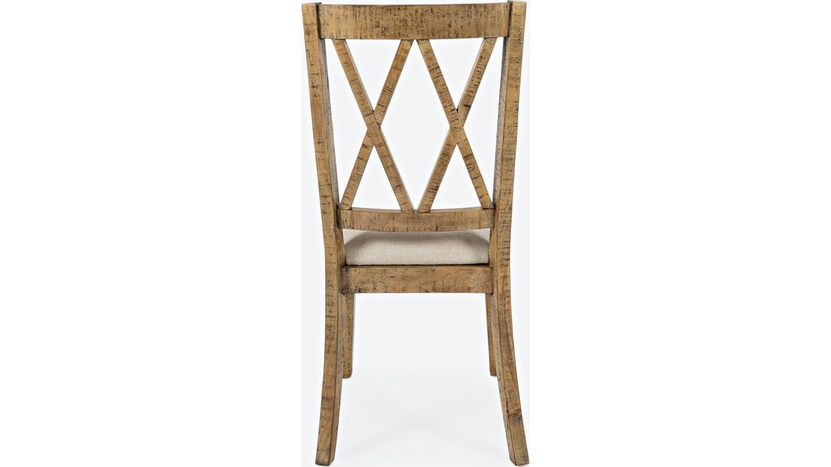 Jofran Telluride Dining Chair in Natural (Set of 2) - Holmwood's Furniture & Design Center (Somersworth, NH)