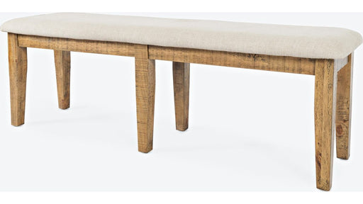 Jofran Telluride Dining Bench in Natural - Holmwood's Furniture & Design Center (Somersworth, NH)
