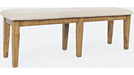 Jofran Telluride Dining Bench in Natural - Holmwood's Furniture & Design Center (Somersworth, NH)