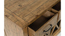 Jofran Telluride 4 Drawer Sideboard in Natural - Holmwood's Furniture & Design Center (Somersworth, NH)