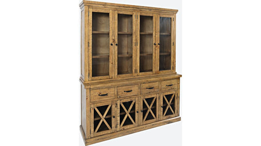Jofran Telluride Hutch and Server in Natural - Holmwood's Furniture & Design Center (Somersworth, NH)
