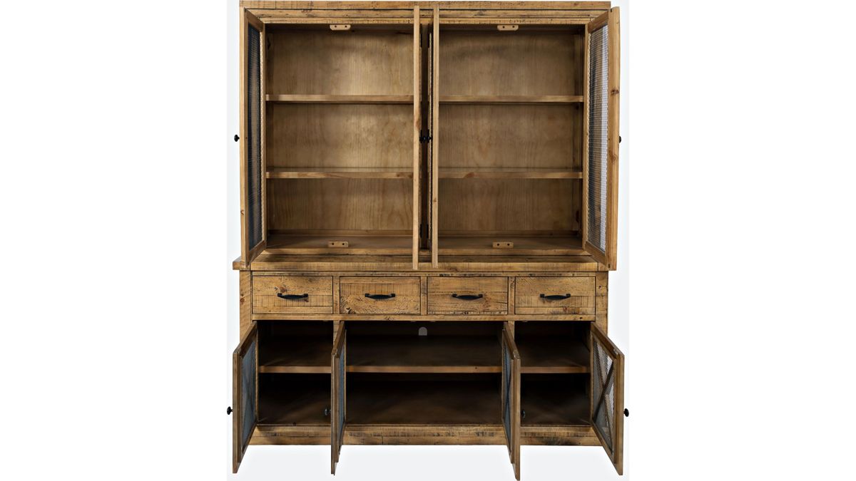 Jofran Telluride Hutch and Server in Natural - Holmwood's Furniture & Design Center (Somersworth, NH)