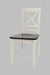 Jofran Asbury Park Solid Acacia Farmhouse X-Back Chair (Set of 2) in White - Holmwood's Furniture & Design Center (Somersworth, NH)