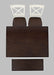 Jofran Asbury Park Solid Acacia Farmhouse 4-Pack Dining Set - Table with 2 Chairs and Bench in White - Holmwood's Furniture & Design Center (Somersworth, NH)