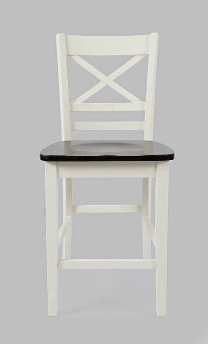 Asbury Park X Back Stool