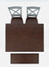 Jofran Asbury Park Solid Acacia Farmhouse 4-Pack Dining Set - Table with 2 Chairs and Bench in Grey - Holmwood's Furniture & Design Center (Somersworth, NH)