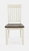 Jofran Decatur Lane Farmhouse Acacia Dining Chair (Set of 2) in White image