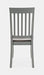 Jofran Decatur Lane Farmhouse Acacia Dining Chair (Set of 2) in Grey - Holmwood's Furniture & Design Center (Somersworth, NH)