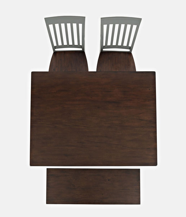 Jofran Decatur Lane Farmhouse 4 Piece Acacia Dining Set in Grey - Holmwood's Furniture & Design Center (Somersworth, NH)