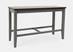 Jofran Decatur Lane Farmhouse 4 Piece Acacia Counter Height Set in Grey - Holmwood's Furniture & Design Center (Somersworth, NH)