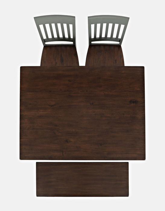 Jofran Decatur Lane Farmhouse 4 Piece Acacia Counter Height Set in Grey - Holmwood's Furniture & Design Center (Somersworth, NH)