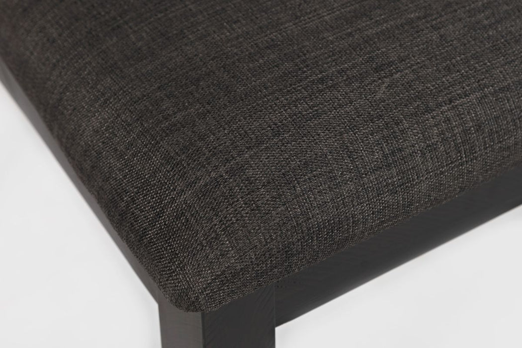 Jofran American Rustics Upholstered Slatback Chair (Set of 2) in Rustic Brown - Holmwood's Furniture & Design Center (Somersworth, NH)