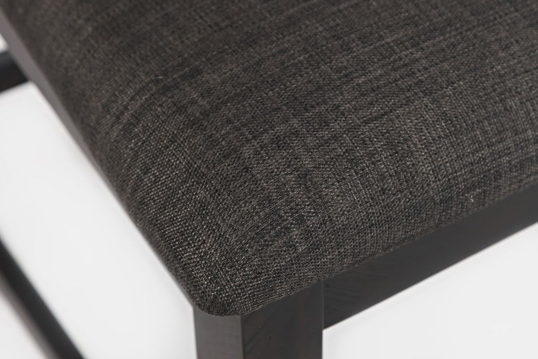 Jofran American Rustics Upholstered Slatback Stool (Set of 2) in Rustic Brown - Holmwood's Furniture & Design Center (Somersworth, NH)