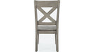 Jofran Outer Banks X-Back Chair in Gray (Set of 2) - Holmwood's Furniture & Design Center (Somersworth, NH)