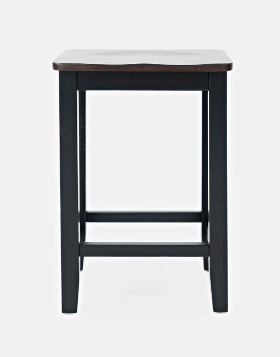 Asbury Park Backless Saddle Stool