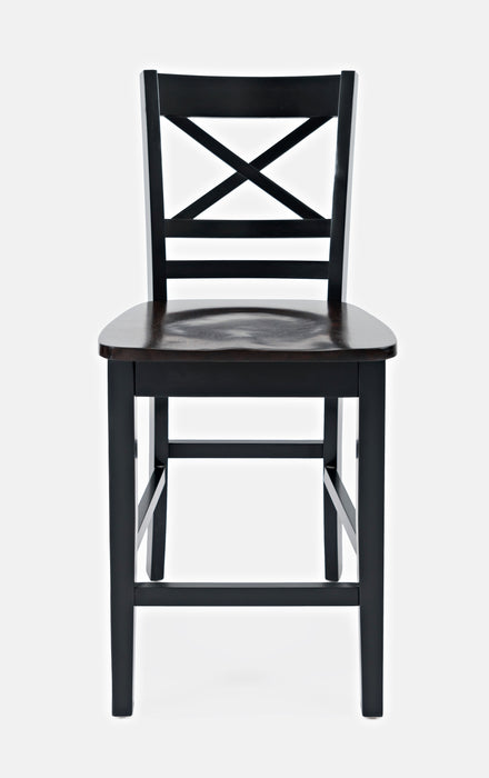 Asbury Park X Back Stool