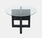 Jofran Altamonte 48" Round Dining Table in Dark Charcoal - Holmwood's Furniture & Design Center (Somersworth, NH)