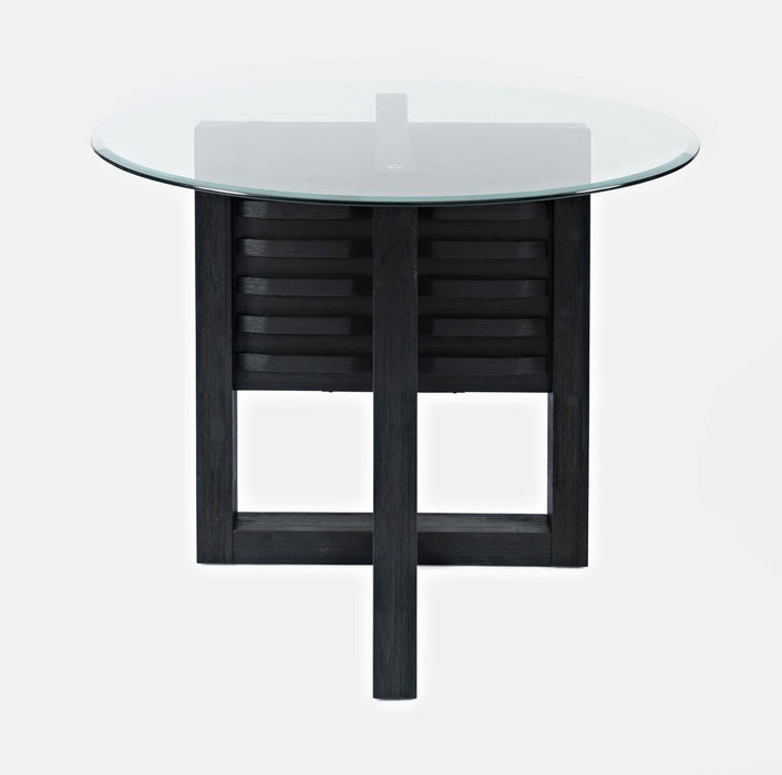 Jofran Altamonte 48" Round Counter Dining Table in Dark Charcoal - Holmwood's Furniture & Design Center (Somersworth, NH)