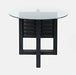 Jofran Altamonte 48" Round Counter Dining Table in Dark Charcoal - Holmwood's Furniture & Design Center (Somersworth, NH)