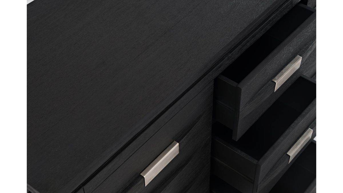 Jofran Altamonte 54" Server in Dark Charcoal - Holmwood's Furniture & Design Center (Somersworth, NH)