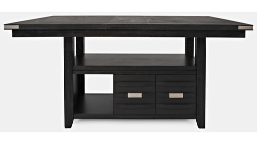 Jofran Altamonte Counter Height Dining Table in Dark Charcoal - Holmwood's Furniture & Design Center (Somersworth, NH)