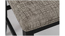Jofran Altamonte Upholstered Counter Stool in Dark Charcoal (Set of 2) - Holmwood's Furniture & Design Center (Somersworth, NH)
