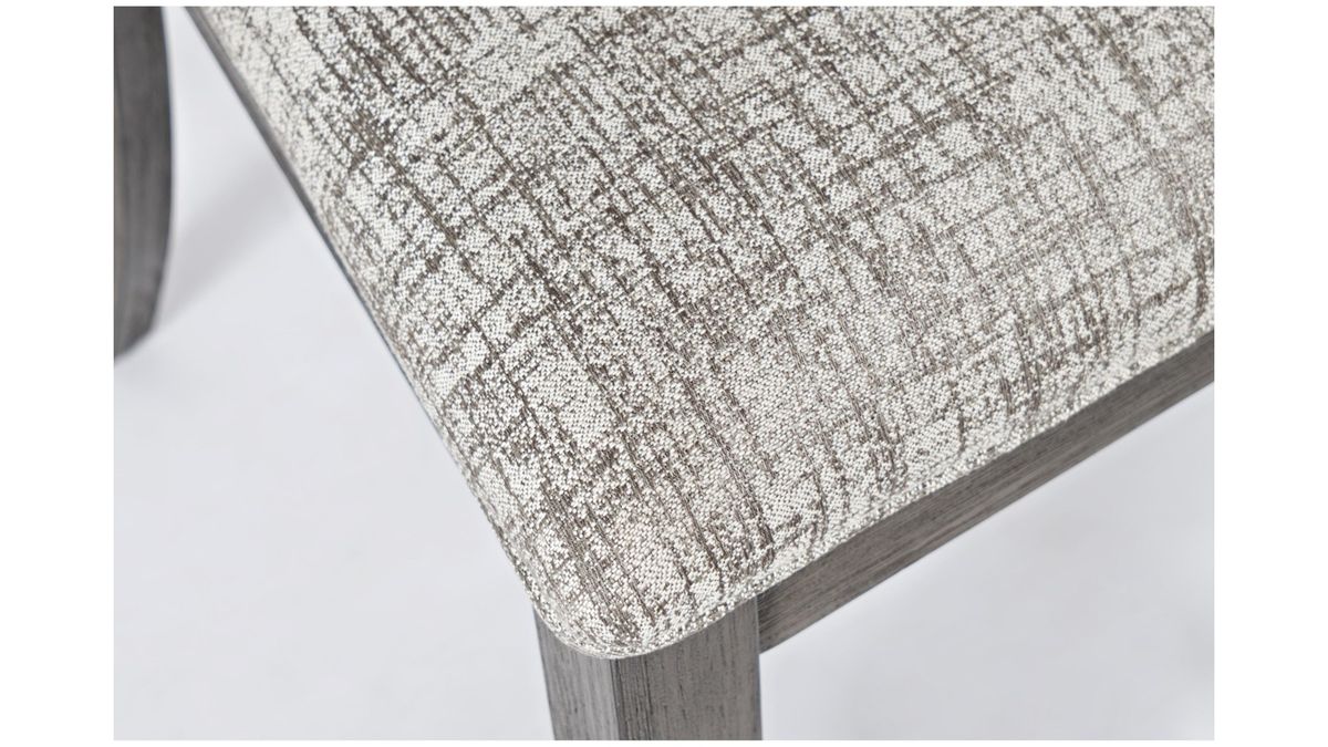 Jofran Altamonte Ladderback Chair in Brushed Grey (Set of 2) - Holmwood's Furniture & Design Center (Somersworth, NH)