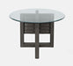 Jofran Altamonte 48" Round Dining Table in Brushed Grey - Holmwood's Furniture & Design Center (Somersworth, NH)