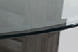 Jofran Altamonte 48" Round Dining Table in Brushed Grey - Holmwood's Furniture & Design Center (Somersworth, NH)