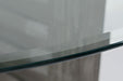 Jofran Altamonte 48" Round Counter Dining Table in Brushed Grey - Holmwood's Furniture & Design Center (Somersworth, NH)