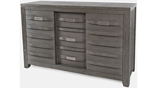 Jofran Altamonte 54" Server in Brushed Grey - Holmwood's Furniture & Design Center (Somersworth, NH)