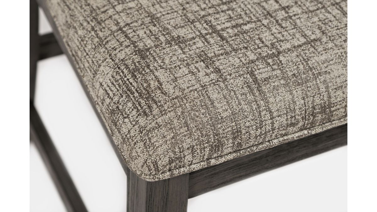 Jofran Altamonte Ladderback Counter Stool in Brushed Grey (Set of 2) - Holmwood's Furniture & Design Center (Somersworth, NH)
