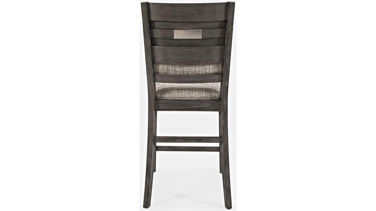 Jofran Altamonte Upholstered Counter Stool in Brushed Grey (Set of 2) - Holmwood's Furniture & Design Center (Somersworth, NH)