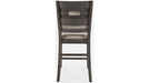 Jofran Altamonte Upholstered Counter Stool in Brushed Grey (Set of 2) - Holmwood's Furniture & Design Center (Somersworth, NH)