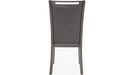 Jofran Manchester Upholstered Dining Chair in Manchester Grey (Set of 2) - Holmwood's Furniture & Design Center (Somersworth, NH)