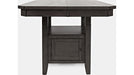 Jofran Manchester High/Low Square Dining Table in Manchester GreyBKT - Holmwood's Furniture & Design Center (Somersworth, NH)