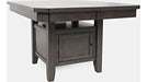 Jofran Manchester High/Low Square Dining Table in Manchester GreyBKT - Holmwood's Furniture & Design Center (Somersworth, NH)