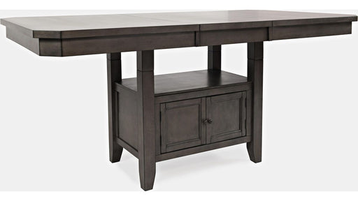 Jofran Manchester High/Low Rectangle Dining Table in Manchester GreyBKT - Holmwood's Furniture & Design Center (Somersworth, NH)