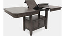 Jofran Manchester High/Low Rectangle Dining Table in Manchester GreyBKT - Holmwood's Furniture & Design Center (Somersworth, NH)
