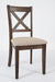 Jofran Walnut Creek 5 Pack Dining Set - Dining Table with 4 Chairs in Medium Brown Walnut - Holmwood's Furniture & Design Center (Somersworth, NH)