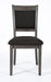 Jofran Greyson Heights 5 Pack Dining Set - Dining Table with 4 Chairs in Grey-Brown - Holmwood's Furniture & Design Center (Somersworth, NH)
