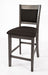 Jofran Greyson Heights 5 Pack Dining Set - Counter Height Table with 4 Stools in Grey-Brown - Holmwood's Furniture & Design Center (Somersworth, NH)