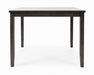 Jofran Greyson Heights 5 Pack Dining Set - Counter Height Table with 4 Stools in Grey-Brown - Holmwood's Furniture & Design Center (Somersworth, NH)