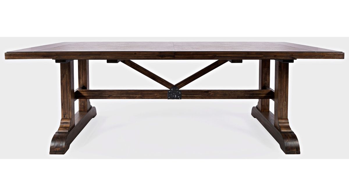 Jofran Bakersfield Dining Table in Rich Dark BrownBKT - Holmwood's Furniture & Design Center (Somersworth, NH)
