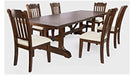Jofran Bakersfield Dining Table in Rich Dark BrownBKT - Holmwood's Furniture & Design Center (Somersworth, NH)