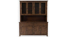 Jofran Bakersfield Hutch with Server in Rich Dark Brown65KT image