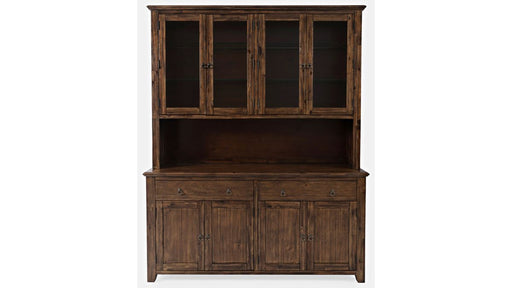 Jofran Bakersfield Hutch with Server in Rich Dark Brown65KT image