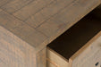 Jofran Carlyle Crossing Server in Rustic Distressed Pine - Holmwood's Furniture & Design Center (Somersworth, NH)